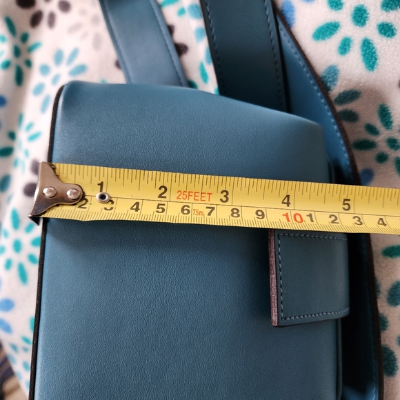 Small blue waist purse - Picture 5 of 7